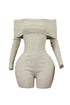 Miller Ribbed Knit Romper